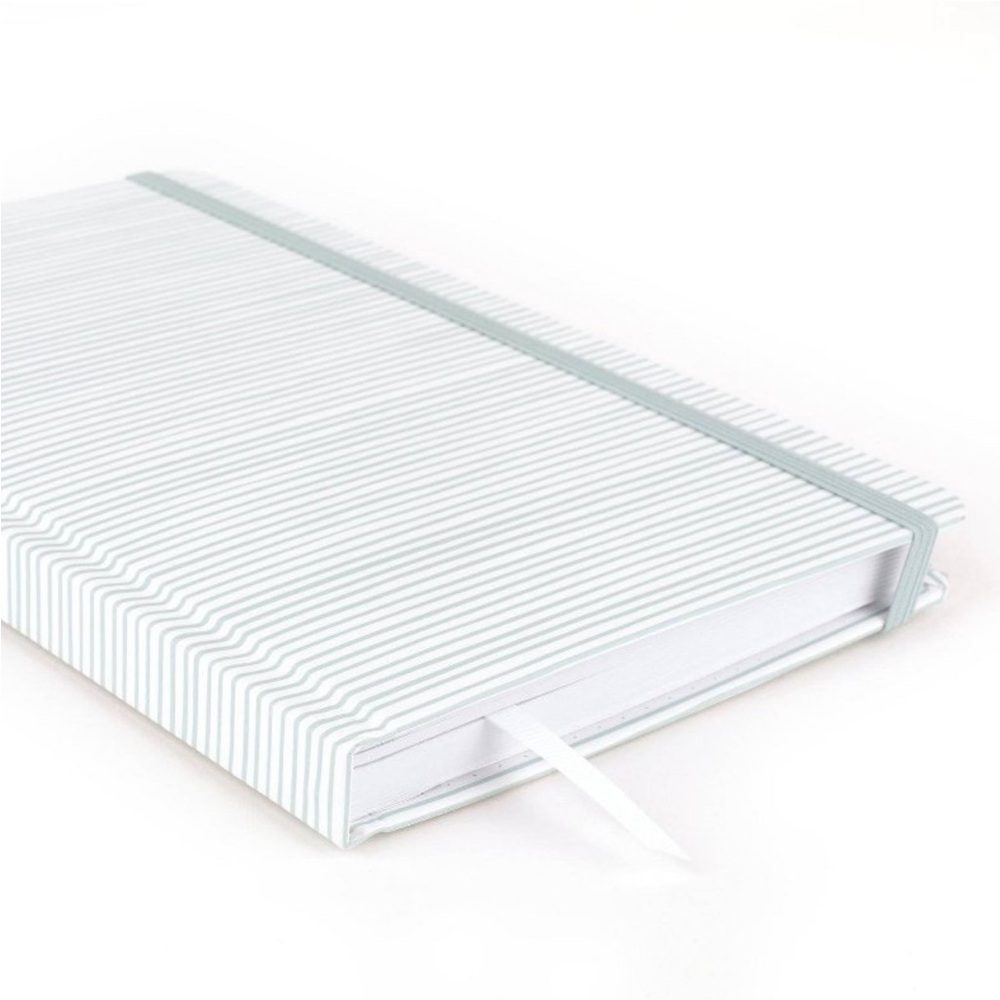 SUGAR PAPER NWT 200pg ruled journal -dusty blue -7.75”